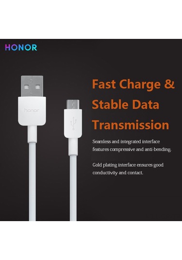 Singree Honor Ap70 Hızlı Şarj Kablosu - Mikro Usb, 2a Akım, Bükülmez Tasarım