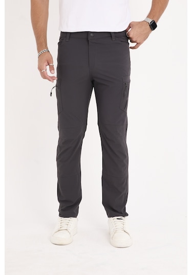 Camp532 Outdoor Tactical Su İticili Likralı Yazlık Erkek Taktik Pantolon Antrasit