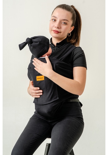 Premium Esnek Kumaş Anakucağı, Sling Bebek Taşıma Şalı