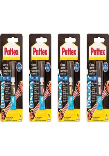Pattex Süper Japon Yapıştırıcı 3g Blister 4 Adet