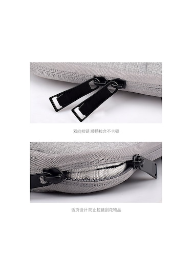 Springsun 15.6 İnç Macbook Xiaomi Huawei Pro İç Çantası - Lacivert Renkli, Yumuşak Kumaş, Dayanıklı Ve Stylish Dizüstü Bilgisayar Kılıfı