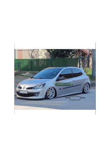 Renault Clio 3 Tek Kapı Marşpiyel Takımı - Plastik
