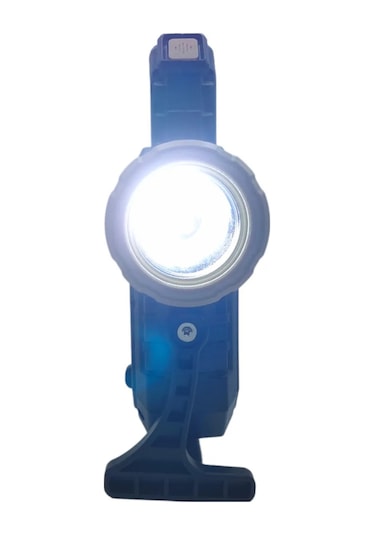 Solar Güneş Panelli Fener Ledli Lamba Şarjlı Usb Solar Hs-8030-b Siyah