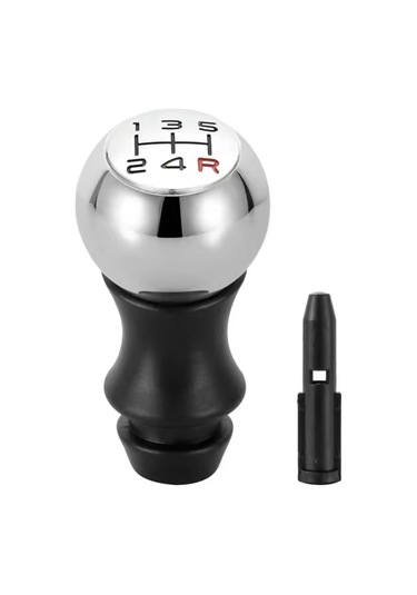 Citroen C3 Krom Metal Vites Topuzu 5 İleri Oem Gri