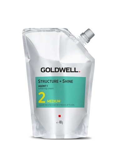 Goldwell Struct+Shine 2 Medıum Boyalı Saçlar İçin Kalıcı Düzleştirici Losyon 400 ML