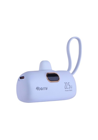 Dx269b Beyaz Powerbank 5.000 Mah, 22.5 W Type-c Hızlı Şarj