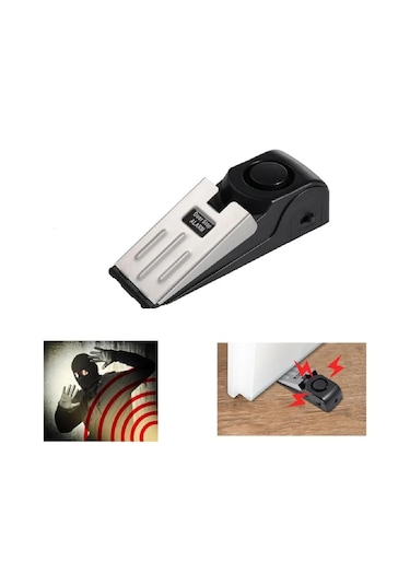 Kapı Altı Stopper/ Durdurucu 120 Db Sesli Uyarı, 3 Kade...