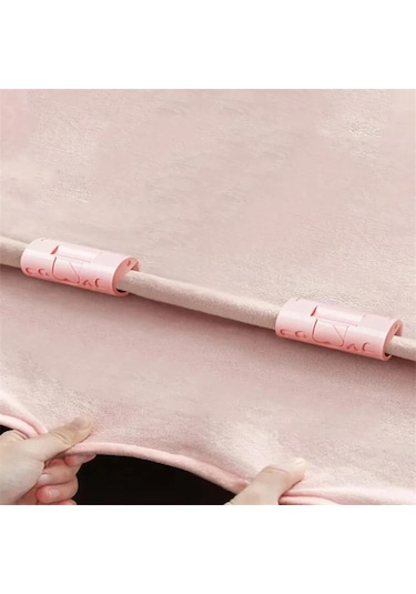 Pink-6pcs Çarşaf Klipleri Plastik Kaymaz Kelepçe Yorgan Yatak Örtüsü İğnesiz Klip Tutucu Bağlantı Elemanları Ev Yatak Tutucu