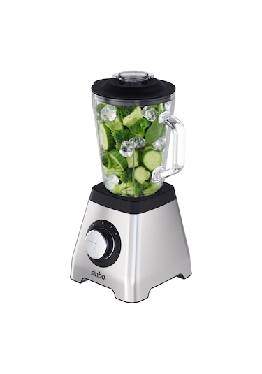 Sinbo SHB - 7519  1.5 L 6 lı Çelik Bıçak Buz Kırma Paslanmaz Turbo Blender