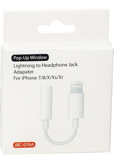 Powermaster Apple Uyumlu iPhone Lıghtnıng To Kulaklık  Jack Çevirici Kablo