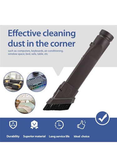 Sointeresting V6 Dc30 Dc34 Dc52 Dc72 Elektrikli Süpürge Yedek Parça Aksesuarları 2'si 1 Arada Fırçalar İçin Düz Nozul Fırça Emiş Başlığı