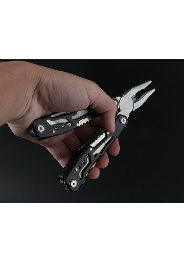 Black Paslanmaz Çelik Çok Alet Pense Açık Kombinasyon Bıçak