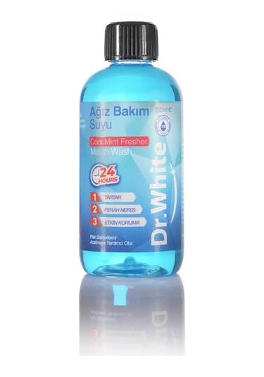 Dr. White Ağız Bakım Suyu Cool Mint Fresher
