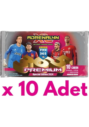 Panini Fifa 365 Premium 2024 Card 2024 10lu X 10 Adet