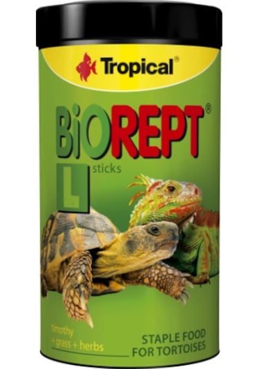 Tropical Biorept L 100gr Kovadan Bölme Kaplumbağ Yemi