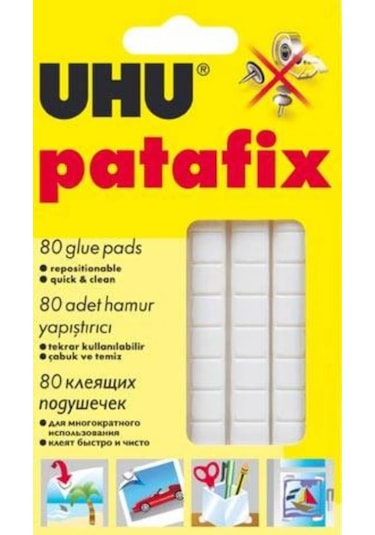 Uhu Patafix Hamur Tipi Yapıştırıcı Beyaz
