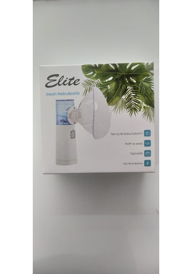 Elite Küçük Taşınabilir Mesh Nebulizatör Cihazı Usb Şarjlı