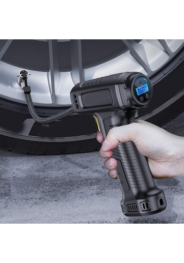 Homyl Araç El Tipi Lastik Şişirme Hava Dijital-ekran