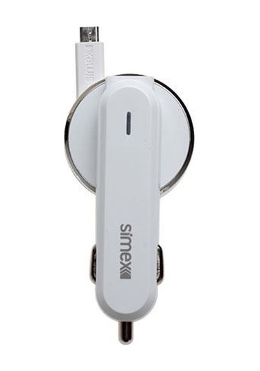 Simex Micro Usb Araç Şarj Aleti 3.1a Kırılmaz Garantili Kablo