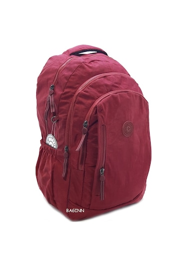 Baginn Klinkır Bayan Büyük Boy Sırt Çantası Okul Sırt Çantası Kadın Sırt
