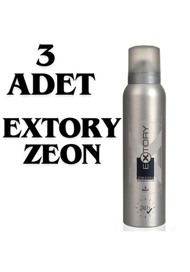Extory Zeon Erkek Deodorant 3 X 150 Ml