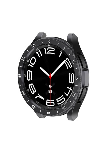 Galaxy Watch 6 Classic 47mm Sert Pc Kasa Ve Ekran Koruyucu Sport Watch Gard 29