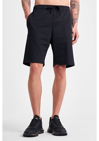 Erkek Şort 25s-1227-25y Siyah