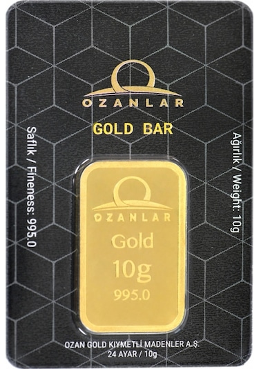 10 G Külçe Altın