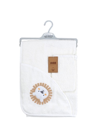 Sebi Bebe Aslan Desenli Banyo Havlusu 141 Standart