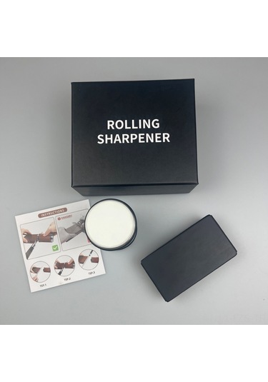 Fosenze 15 Derece Manyetik Tabanlı, Ayarlanabilir Açılı, Ahşap Silindir Bıçak Bileme Seti - Profesyonel Kesim İçin