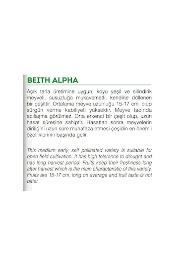 AGRodal Tarım Ata Tohumu Yerli Aranan Reyha Yerli Hıyar Tohumu 100 Ad Tohum