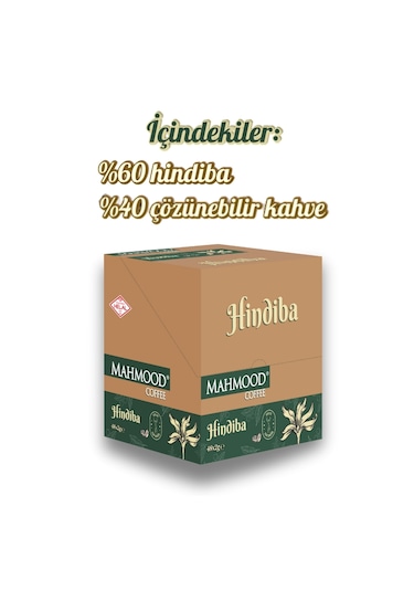 Mahmood Coffee Hindiba Kahvesi 48 x 2 G