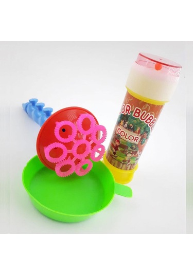 Büro Ev Ofis Çocuk Hediyesi İçin Zeka Oyunu Borazan Köpük Balon Yapma Seti