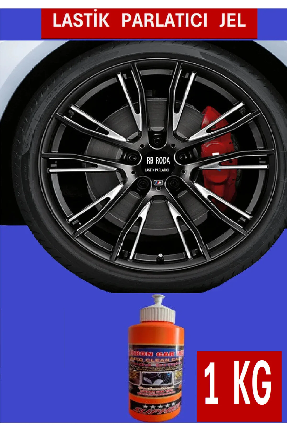 Rb Roda Brıght Lastik Parlatıcı Jel 1 Lt
