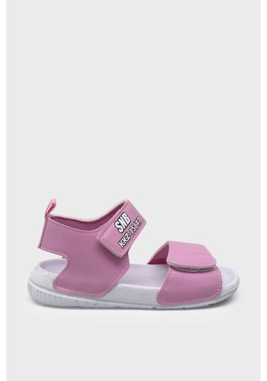 Sanbe Snb501v5401 Pembe Unısex Çocuk Cırtlı Sandalet Pembe