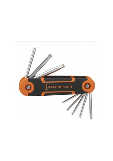 Magnusson Bk7275 Torx Katlanır Metrik Allen 8 Parça