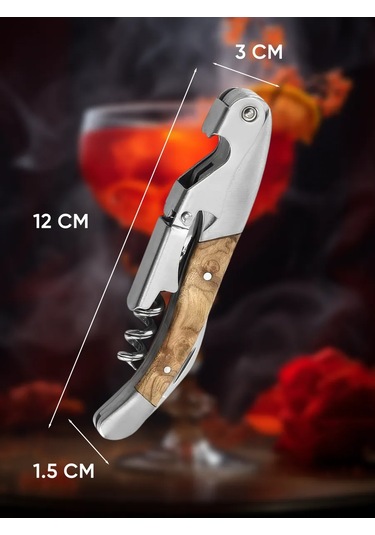 Maks Wıne Narsannik İki Kademeli Açacak Tıpa 135786892 Gümüş