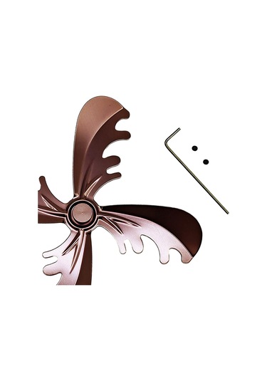 Suntek Şömine Vantilatör Pervanesi 18cm Vidalı Odun Yanan