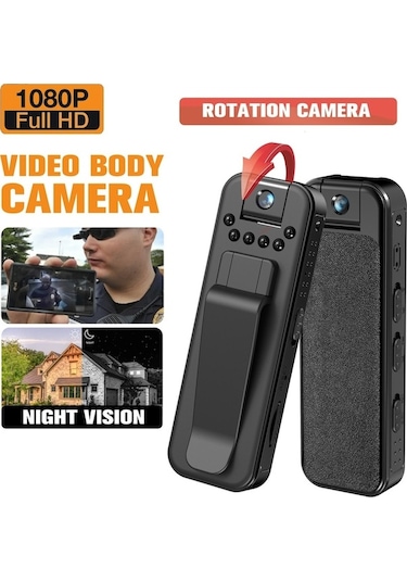 Didadodo D12549 Hd Mini Vücut Kamerası, Kayıtlı Video, 1080p Gizlilik İçin Uygun