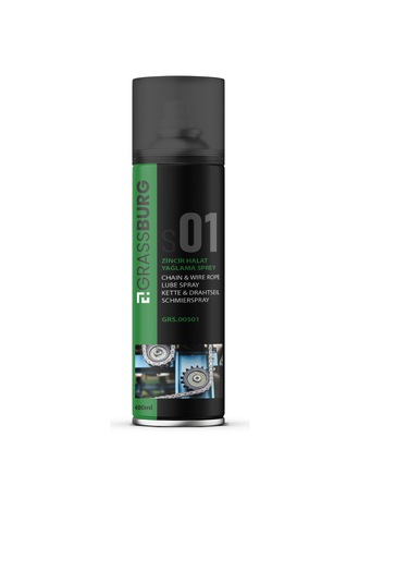 Grassburg Zincir Ve Halat Yağlama Spreyi 400 Ml 1 Adet