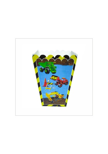 İnşaat Temalı Mısır Kutusu 8 Adet Tüm Yaşlar