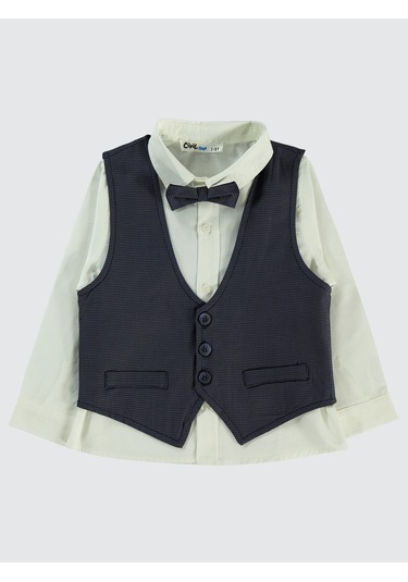 Civil Boys Erkek Çocuk Gömlek 2-5 Yaş Lacivert Lacivert