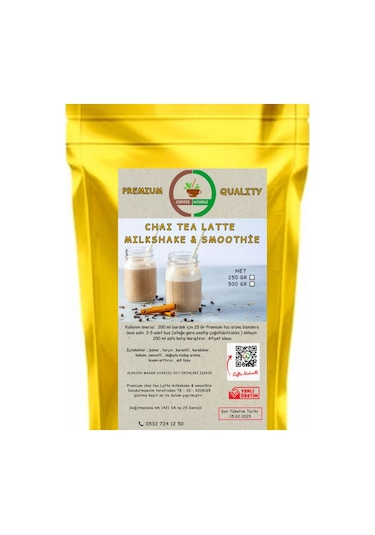 Coffee Naturelle Chai Tea Latte Milkshake Smotthie Frapppe 1 KG