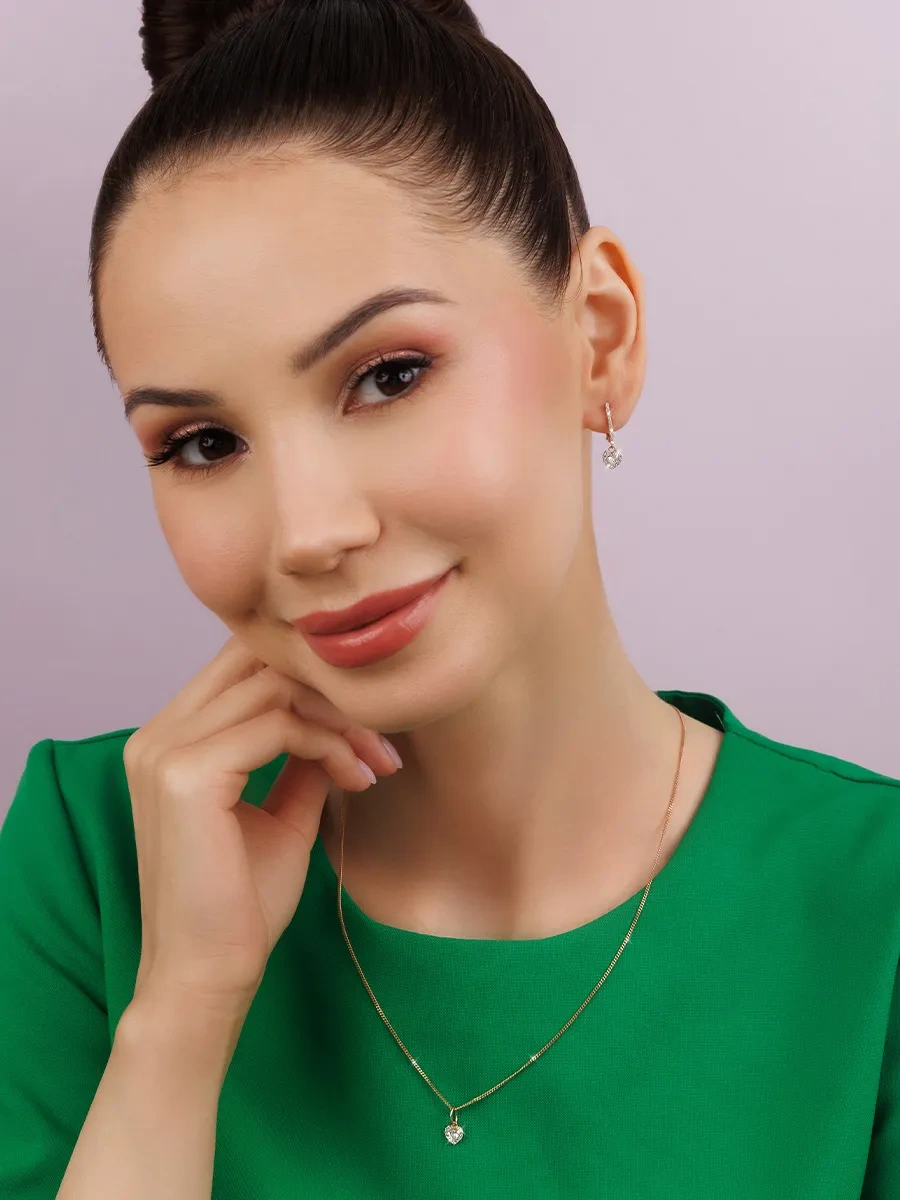 Veronika Jewelry Factory Küpe 925 439464156 Altın