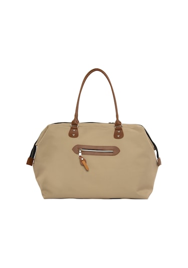 Bagmori Baby Bag Baskılı Bebek Bakım Çantası Vizon