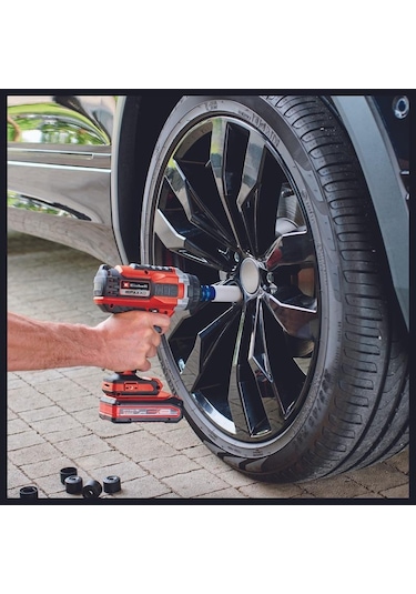 Einhell Impaxxo 18/400  18V 5.2 AH Akülü Somun Sıkma Makinesi