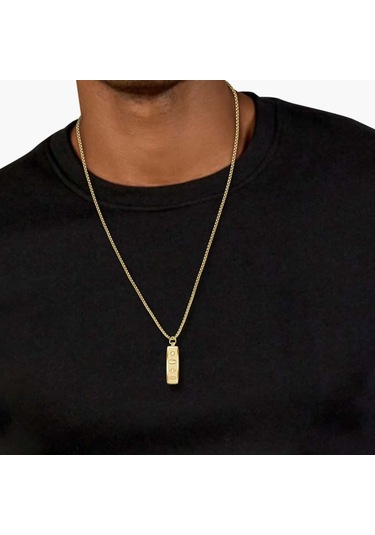 Lacoste Lacj2040537 Erkek Kolye Altın