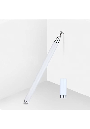 Zore Pencil 12 Universal Dokunmatik Stylus Kalem-beyaz