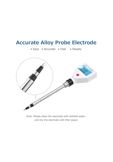 Toprak Ec Metre Dijital Toprak Test Cihazı Arkadan E20673