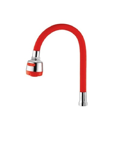 Kubar Musluk Başlığı 360 Döner Silikon Boru Aparat, Su Tasarru